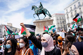 Pro-Palestinian Protest London