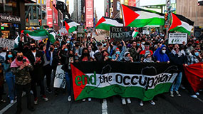 Pro-Palestine Protest New York